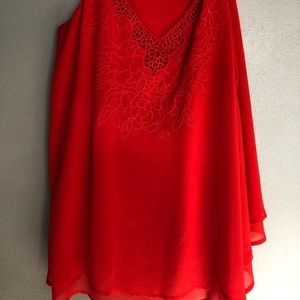 Torrid orange size 2 tank top